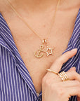 Glimmer Diamond Star Charm