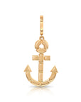 Glimmer Gold Anchor Charm