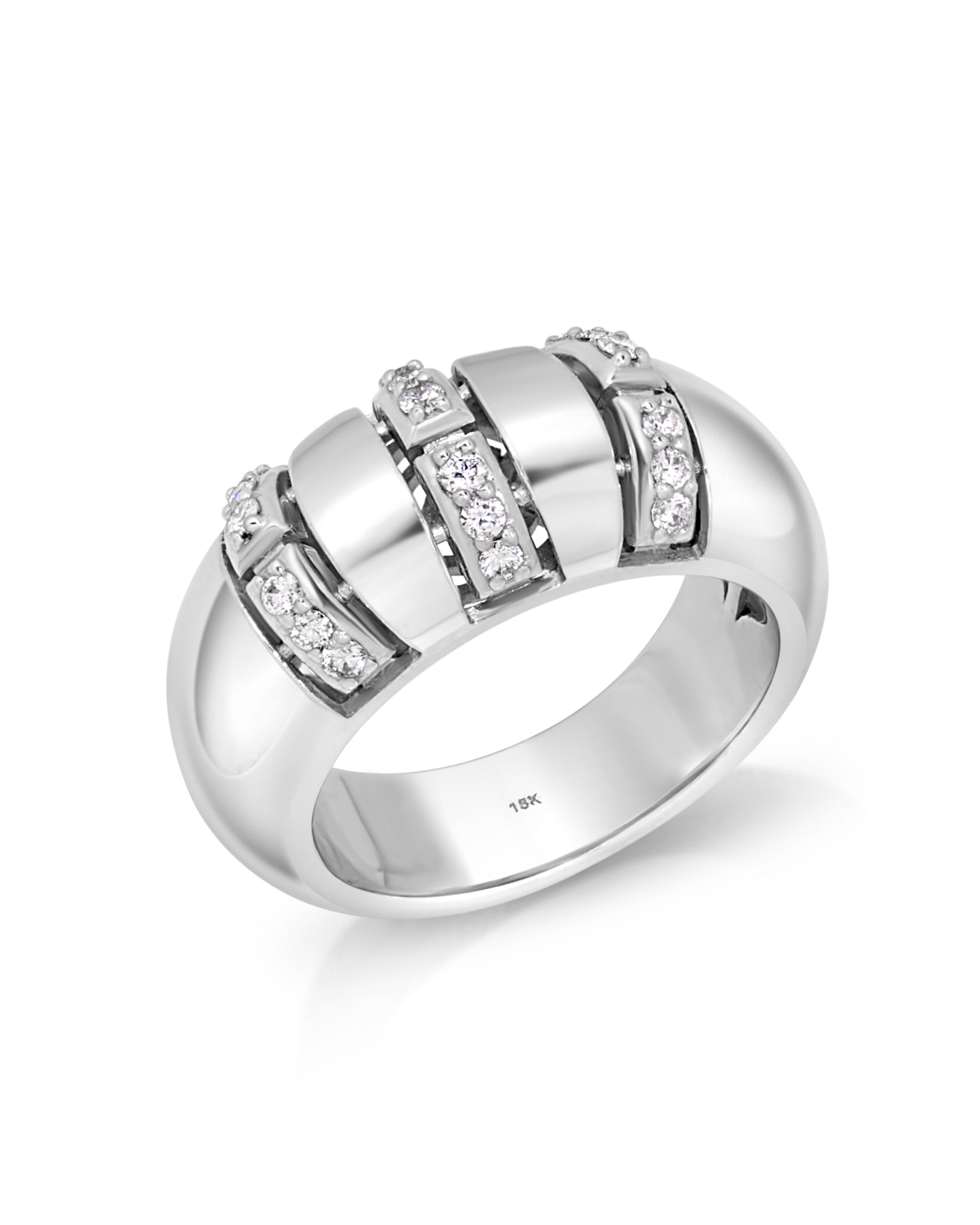 Dome Line Ring