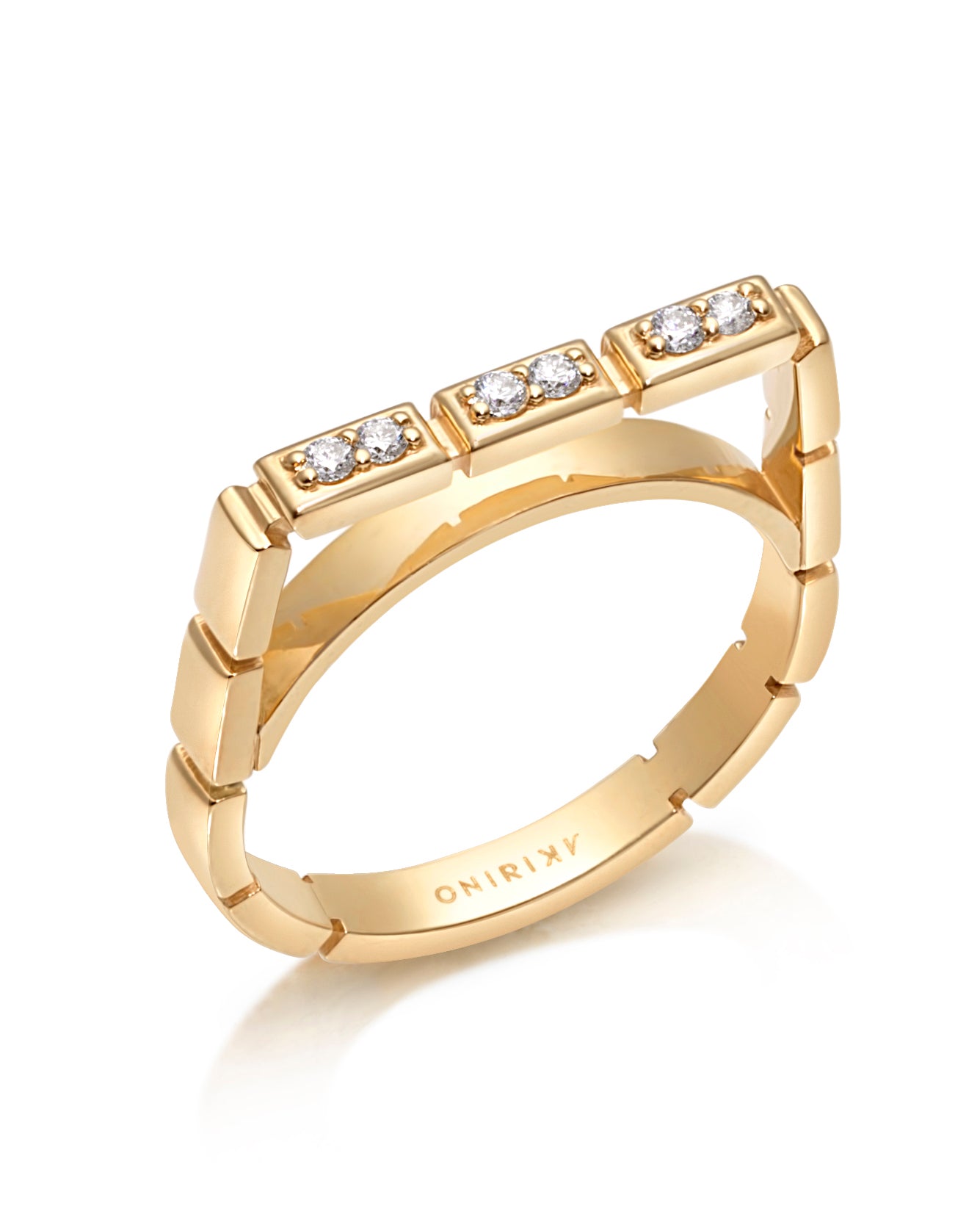 Glimmer Square Diamond Ring