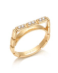 Glimmer Square Diamond Ring