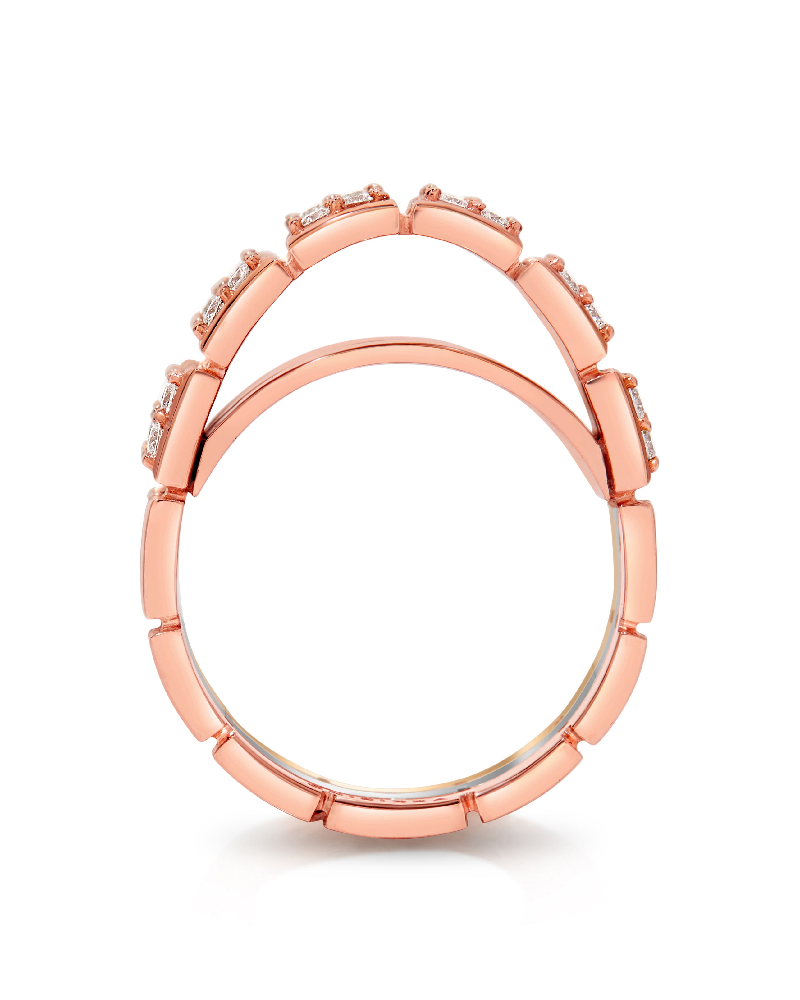 Glimmer Oval Diamond Ring