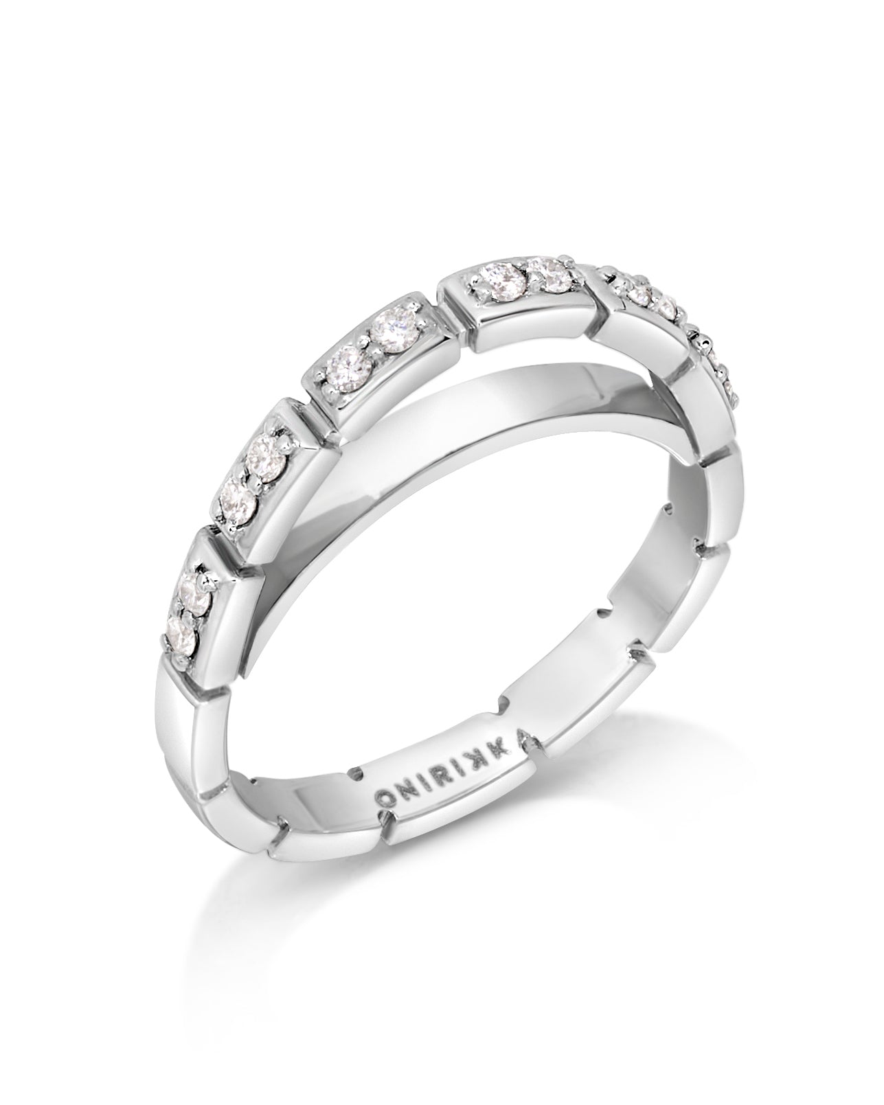 Glimmer Oval Diamond Ring