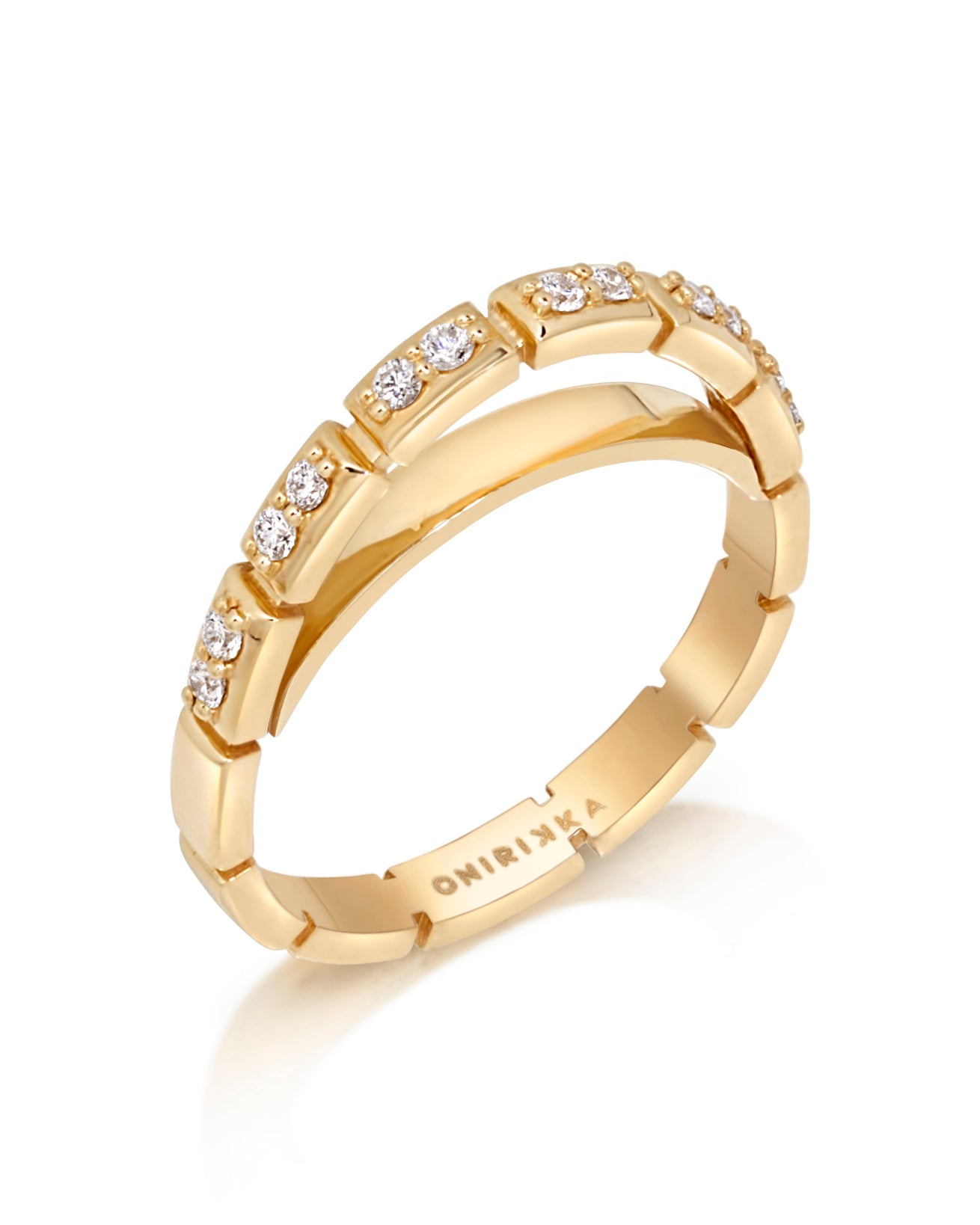 Glimmer Oval Diamond Ring