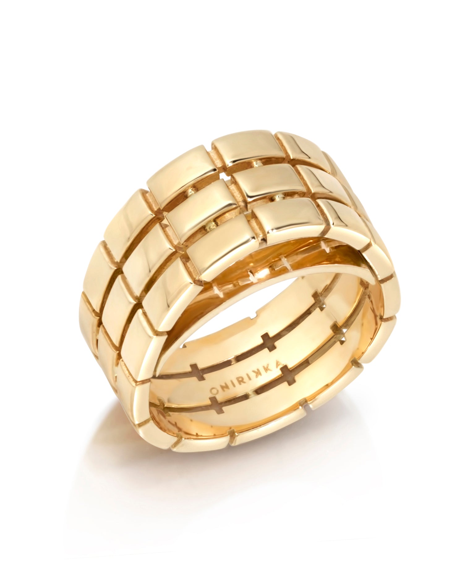Glimmer Trio Oval Ring