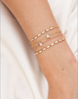 Leap Mini Pave Bracelet