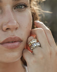 Dome Line Ring