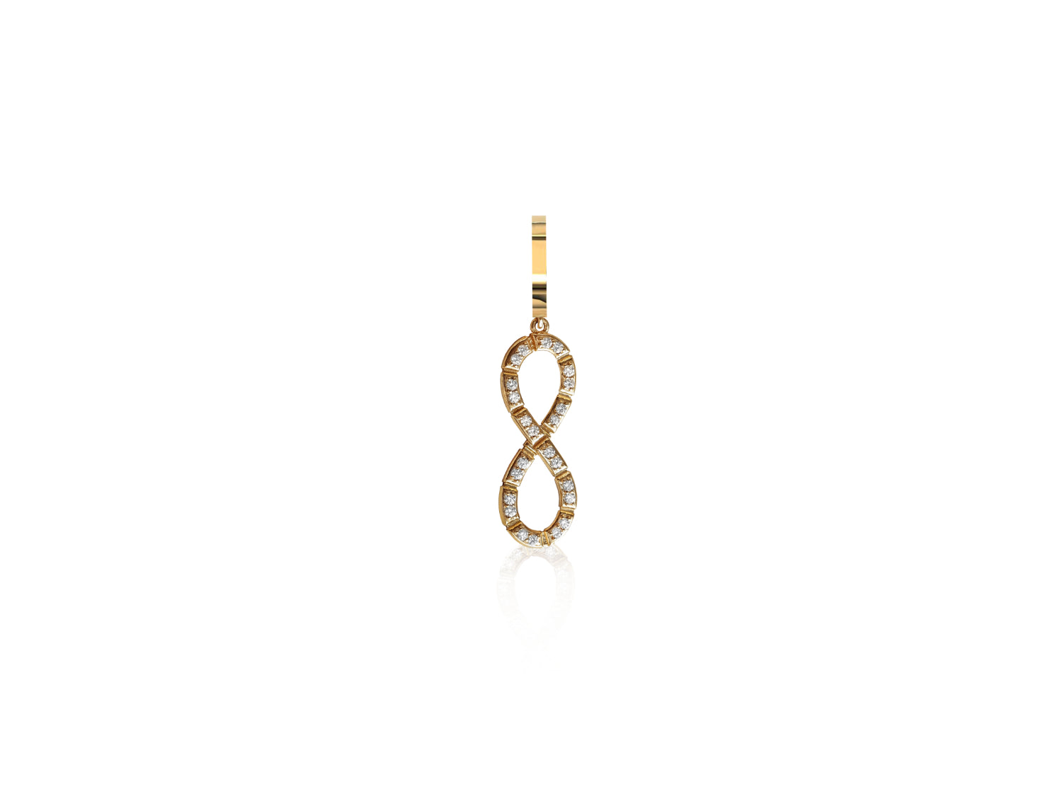 Glimmer Diamond Infinity Charm