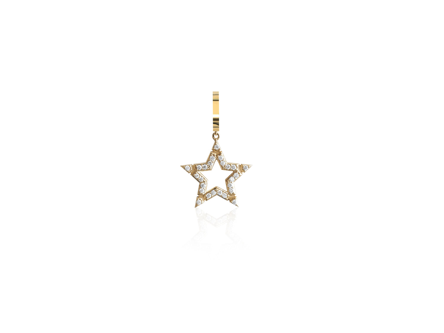 Glimmer Diamond Star Charm