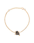 FROG BRACELET WITH DIAMOND DOTS