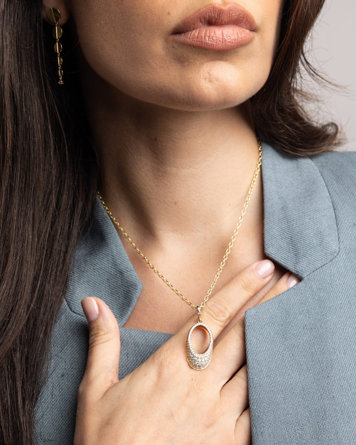 Satin Hallow Link Chain
