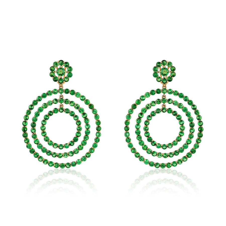 Patch MultiStone Earrings