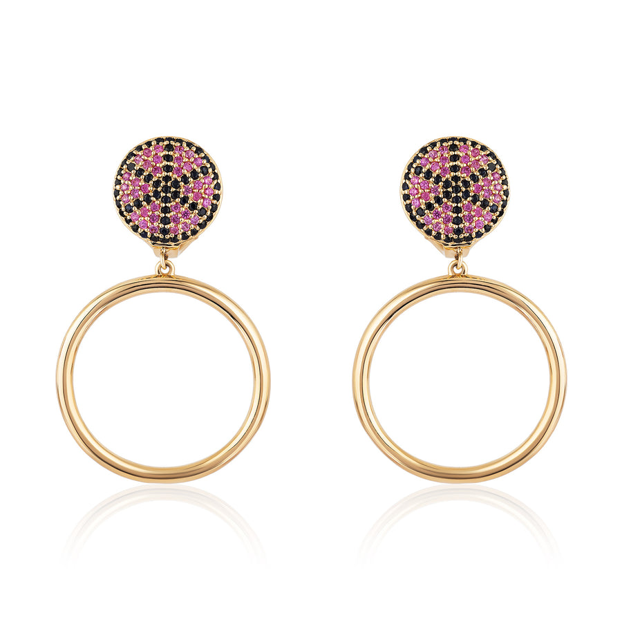 Citron Ladon Hoop Earrings
