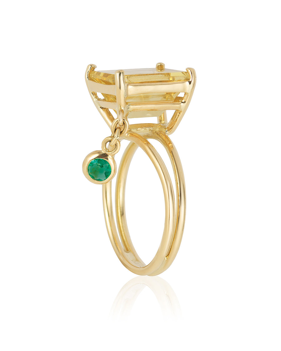 Citron Limon Mirror Ring