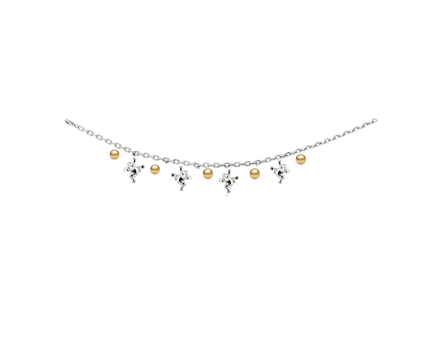 Silver & Gold Bracelet