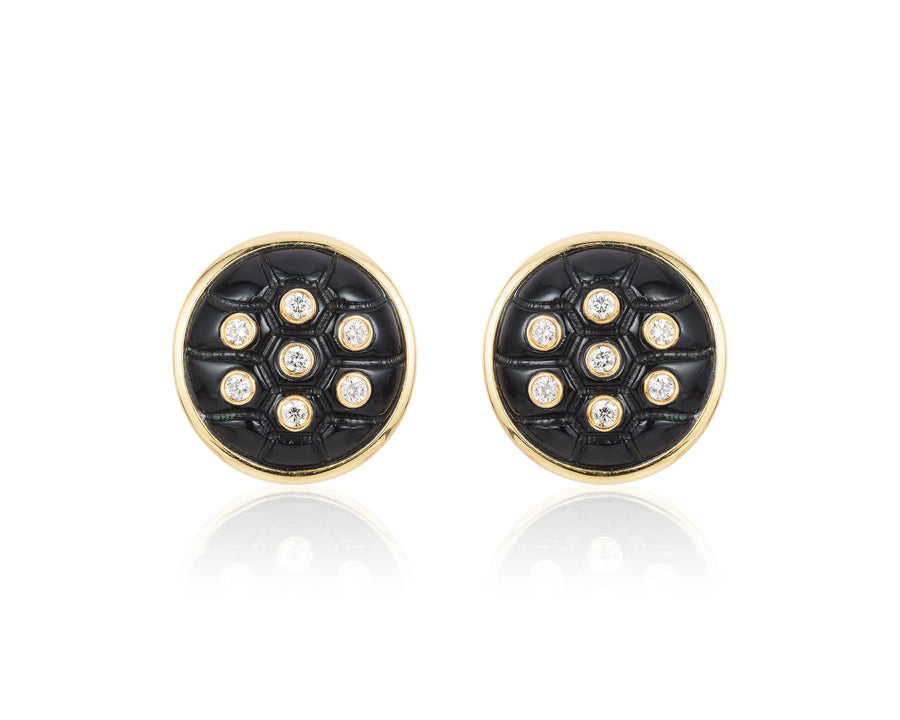 TurtleHorn Earrings
